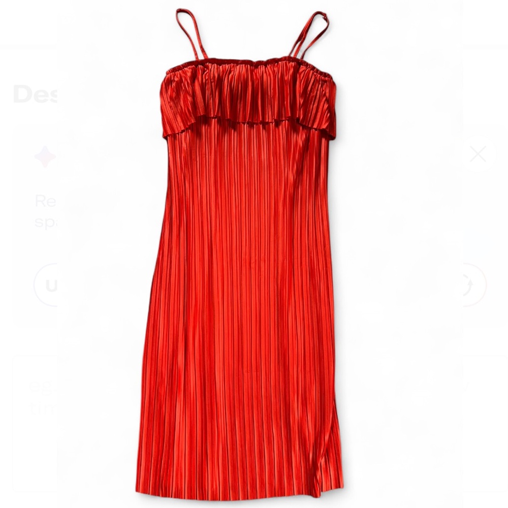 Prim Pleated Dress
